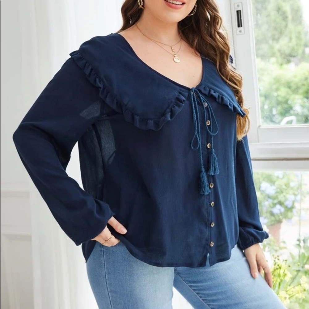 Blue blouse